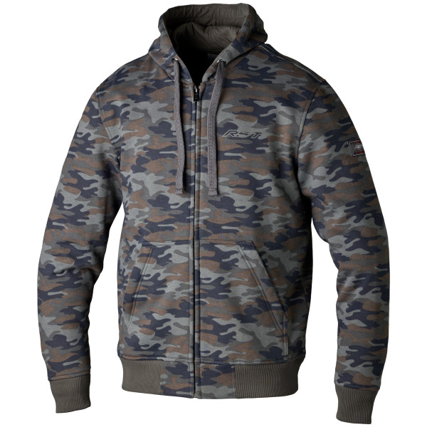 RST Rst zip through urban ce mens textile hoodie